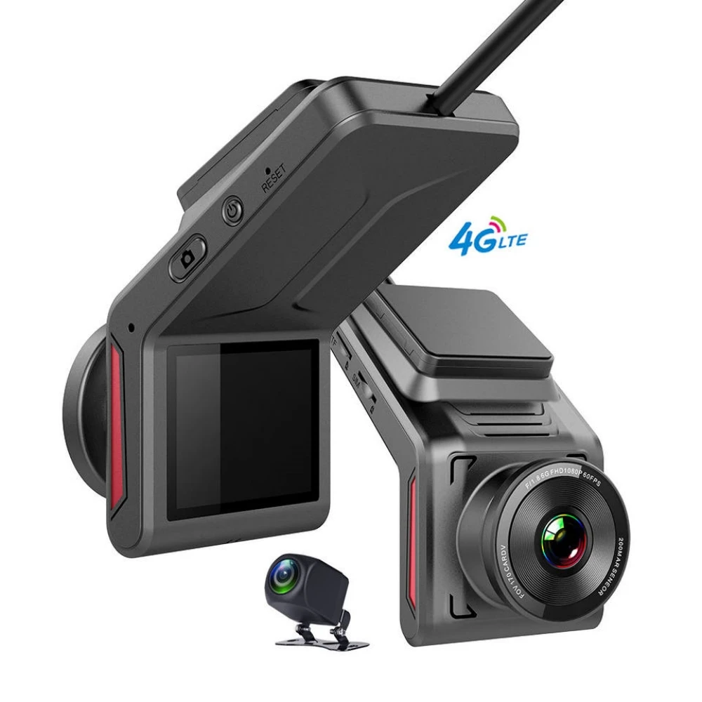 4G Hidden Dash Cam GPS Tracking Support Live Remote Monitoring With Two Camera - £96.03 GBP+