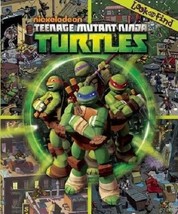 Teenage Mutant Ninja Turtles Look and Find Large Book Hardcover PI Kids - £5.59 GBP