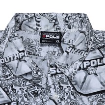 Vintage Southpole Men’s XL Y2K Streetwear Shirt Baggy Fit All Over Print... - $26.68