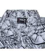 Vintage Southpole Men’s XL Y2K Streetwear Shirt Baggy Fit All Over Print... - $494.82 MXN