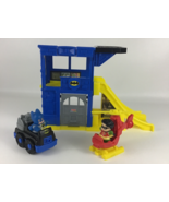 Fisher Price Little People DC Super Friends Batcave Wheelies Batman Talk... - $59.35
