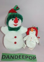 TY Snow Girl Beanie 2008 Stuffed Toy And Jingle Beanies Chillin' Snowman - £15.77 GBP