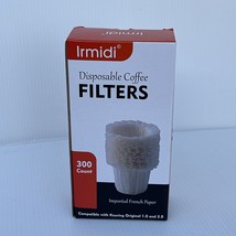 Irmidi Disposable Coffee Paper Filters for Keurig 300 Count  K Cup  I - $13.99