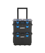 Mobile Rolling Tool Chest Storage and Organization Stack System Black &amp; ... - €79,24 EUR