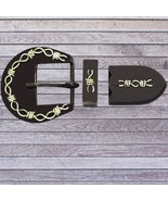 Barbwire Buckle Set Action Company Antiqued 1&quot;  - $17.99