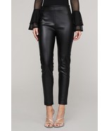 Faux Leather Straight Leggings Pants - £27.97 GBP