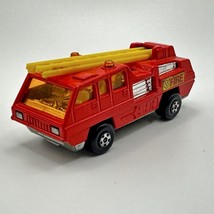 Matchbox Lesney Superfast No. 22 Blaze Buster Red 1975 Made In England - $11.98