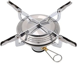 Titanium Alloy Ultralight Portable Folding Backpacking Gas Stove Hiking ... - €34,09 EUR