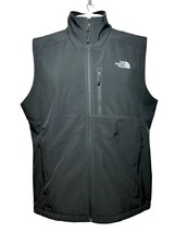 The North Face Vest Men&#39;s XL Black Softshell Classic Outdoor Full Zip - AC - £29.88 GBP