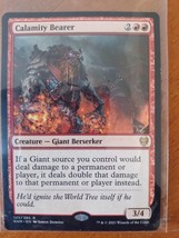 Calamity Bearer Magic The Gathering RARE 125 Kaldheim Red Giant - $2.83