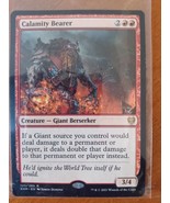 Calamity Bearer Magic The Gathering RARE 125 Kaldheim Red Giant - $2.83