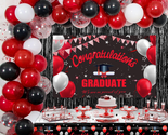 Graduation Decorations 2024, Graduation Decorations Class of 2024 Red an... - $39.95