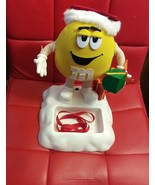 M&amp;M&#39;s Musical Christmas Candy Dish Motion &amp; Music - £14.98 GBP