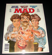 MAD Magazine 280 July 1988 THREE MEN AND A BABY Mort Drucker Cover Art E... - $20.55 CAD
