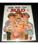 MAD Magazine 280 July 1988 THREE MEN AND A BABY Mort Drucker Cover Art E... - $14.99