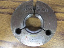 No Go Thread Ring Gage 1-1/8&quot;-7 UNC-2A - £79.13 GBP