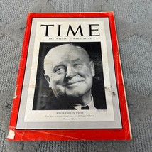 Time The Weekly News Magazine William Alllen White Vol XXXVI No 8 August 19 1940 - £51.31 GBP