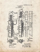 Browning Firearm Patent Print - Old Look - £6.21 GBP+