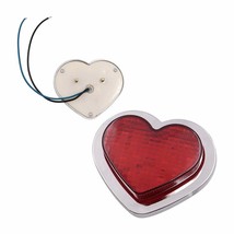 1PCS Red Heart Shaped Side Marker / Accessory / LED Light / Turn Signal - £14.38 GBP