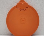 Tupperware 1289 Orange Replacement Lid Only - $7.71