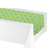 Paper Table Runner, 14&quot; x 84&quot;, Fresh Lime - £1.16 GBP