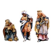 Set of Three Kings for wooden Nativity Scene set,Life Size Nativity Figu... - $109.70