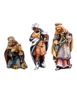 Set of Three Kings for wooden Nativity Scene set,Life Size Nativity Figu... - $150.03 CAD