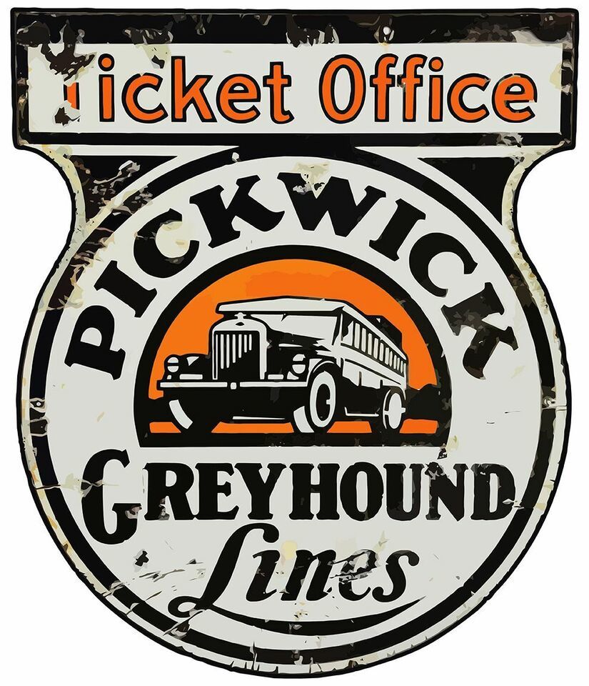 Primary image for Pickwick Ticket Office Laser Cut Metal Sign
