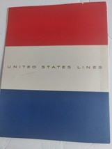 S.S. United States Luncheon Menu Saturday July 7, 1957 - £20.89 GBP