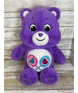Care Bears Share Bear Stuffed Animal Purple Plush - £9.71 GBP