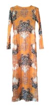 Love Highlight Animal Print Tank Bodycon Maxi Dress Size S, Small Orange... - £103.90 GBP