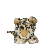 Folkmanis Puppet Plush Leopard Cub Full Body Spotted Jungle Big Cat 18&quot; - £12.81 GBP