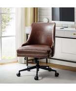 Comfy Faux Leather Home Office Chair - Ergonomic Adjustable Desk - $279.99+
