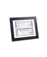 3.5x8.5 Double License Frame with Mat - 8.5x11-inch Frame - Business Fra... - $41.60 CAD+