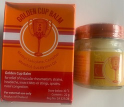 Thailand Golden Cup Balm 22g (1 Pack) - £7.72 GBP