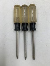 Lot of 3 Craftsman Torx Screwdrivers T10,T15,T20 Made in USA 41473,41474,41475 - £7.47 GBP