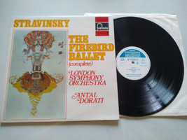 Stravinsky The Firebird Ballet Antal Dorati 1967 UK - LP 12 &quot; vinyl VG/V... - $38.07