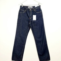 Bershka - NEW - Straight-Fit Jeans - Navy - UK 10 - $22.62