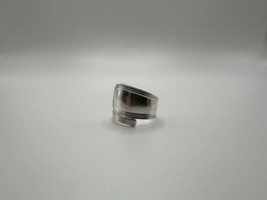 Antique 1800s Sterling Silver Wrap Ring Size 10 - £43.47 GBP