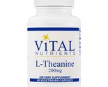 Vital Nutrients L-Theanine 200 mg - 60 Cap EXP: 11/24 Brand New - $32.87