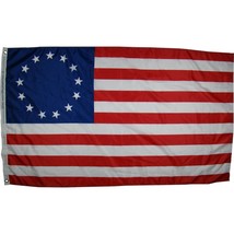 10&#39;x15&#39; Betsy Ross nylon outdoor flag - £172.09 GBP