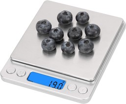 Emoly Food Scale,Digital Kitchen Scale, Mini Size Food Scale 500G/ 0.01G - High - £17.53 GBP