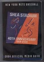 2004 New York Mets Media Guide Shea Stadium 40th Anniversary MLB Baseball - $24.63
