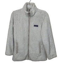 Patagonia Los Gatos Birch White Fleece Jacket Womens Size Medium STY25211 - £43.25 GBP