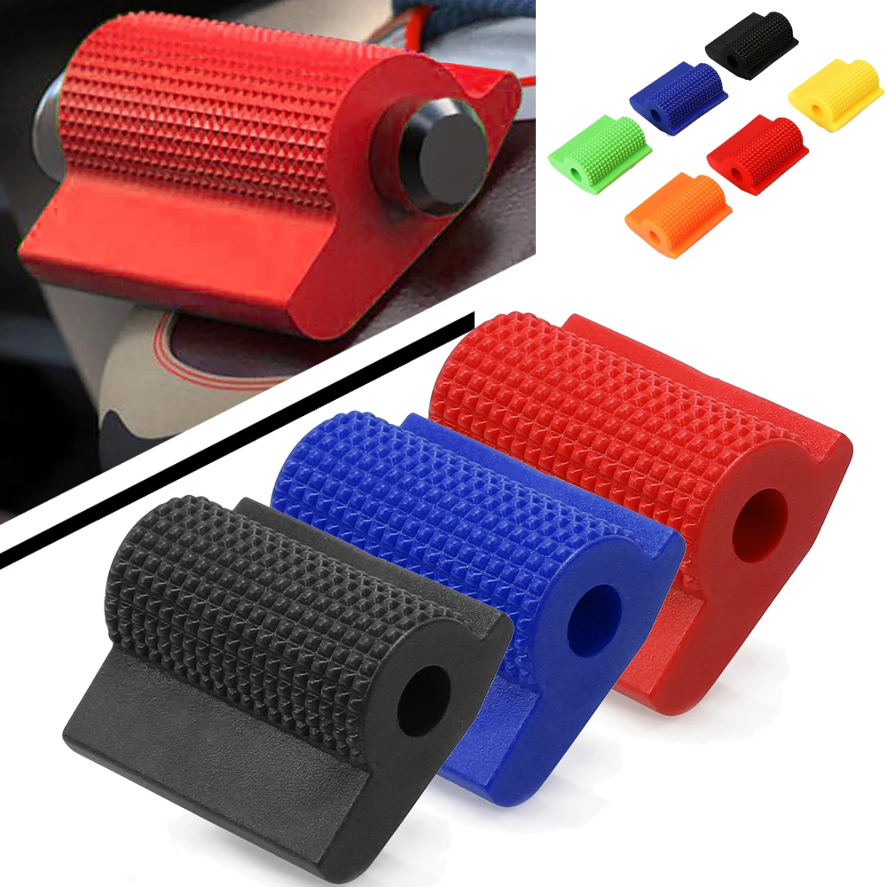 Motorbike part Modify Rubber Case Shoes Protection Foot Peg Toe Gel For ... - $16.08