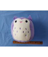 2019 Squishmallow Kellytoy 8&quot; Holly Owl Soft Purple Plush Stuffed Animal... - £7.64 GBP