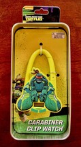 Teenage Mutant Ninja Turtles Raphael Day/Date Watch Carabiner NIB TMNT - $382.75 MXN