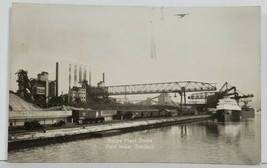 Ford Motor Company Plant Docks RPPC Train Cars Postcard M19 - $16.95