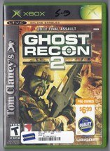 Microsoft xbox Tom Clancys Ghost Recon 2 2011 Final Assault Game Rare - £11.35 GBP