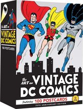 The Art of Vintage DC Comics: 100 Postcards (Gift for Vintage Comic Book... - $21.18